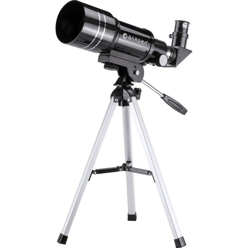 Barska Starwatcher Astronomical Refractors Telescope for Beginner Adults Students and Enthusiasts with Aluminum Tripod 225 Power Tabletop