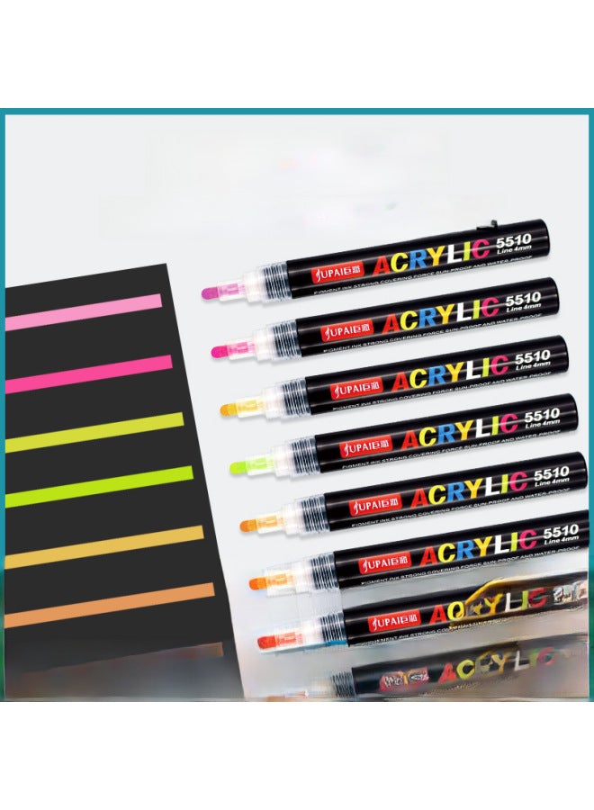 جاينت جوباي أقلام ماركر أكريليك مجموعة أقلام رسم يدوية للرسم على الزجاج والأسطح الملساء، مجموعة طلاء أكريليك للطلاء اليدوي، أقلام رسم للطلاب والرسوم المتحركة والفنون - Image 2