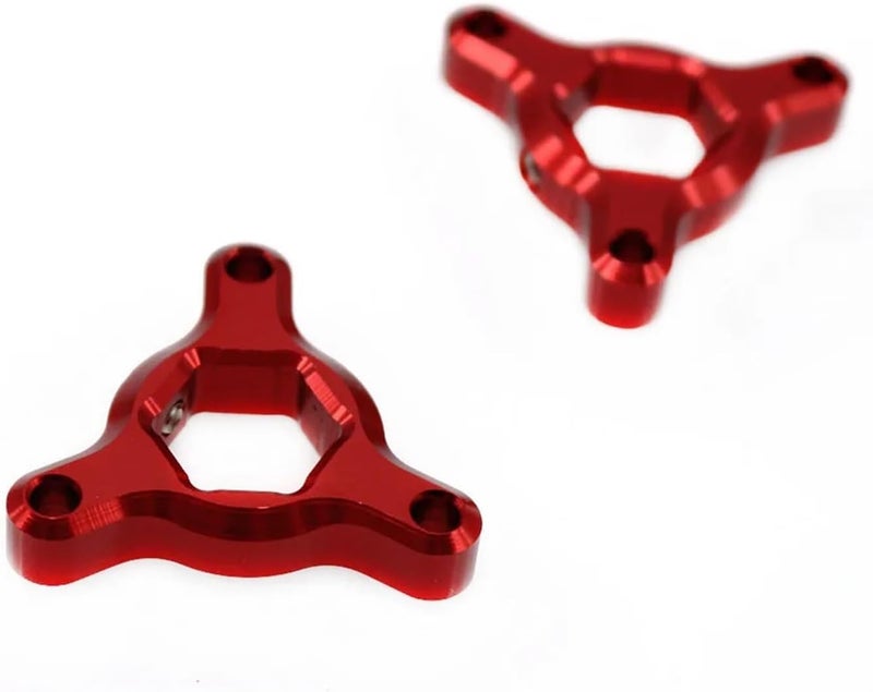 Wivplex Motorcycle Front Fork Preload Adjusters (Red) - Image 1