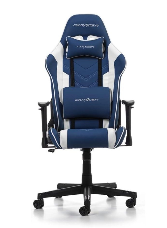 DXRacer DXRacer P132 Prince Series Gaming Chair - Blue/White | GC-P132-BW-F2-158  - Image 1