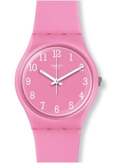 Swatch Unisex Pinkway Quartz Movement Water Resistant Wrist Watch - 34 Mm  - Image 1