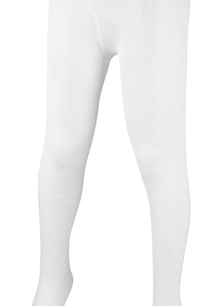 GLITTERS® Trendy White Tights with 2 Piece Hairband for Kids and Girls (3-4 Years) - Image 3