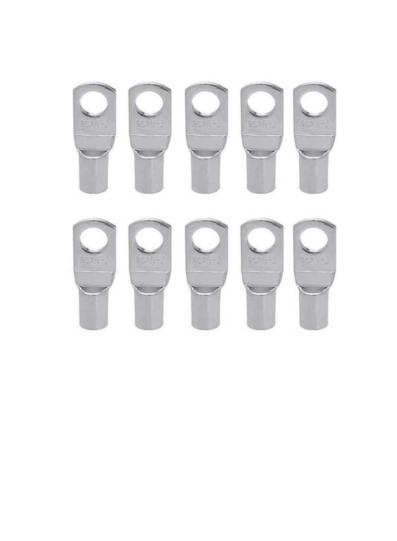 Copper Cable Lugs 10Pcs Set Wire Terminals Connector Cable lugs Ring Battery SC Terminals for Marine Solar Automotive Electric Home Applications etc. Hole Size 12mm Cable Size 120mm  - Image 3