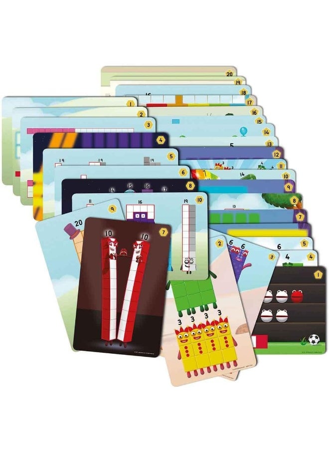 Learning Resources Learning Resources MathLink Cubes Numberblocks 11-20 Activity Set  - Image 3