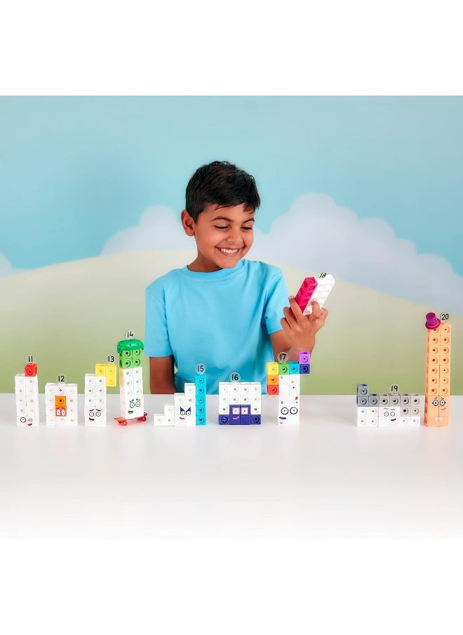 Mathlink Cubes Numberblocks 11-20 Activity Set, 30 Numberblocks Activities Linked To Tv Episodes, 155 Numberblocks Mathlink Cubes & More, Ages 3+
