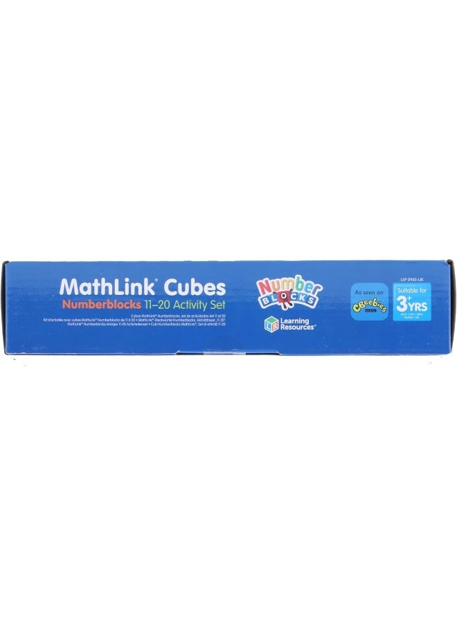 Mathlink Cubes Numberblocks 11-20 Activity Set, 30 Numberblocks Activities Linked To Tv Episodes, 155 Numberblocks Mathlink Cubes & More, Ages 3+