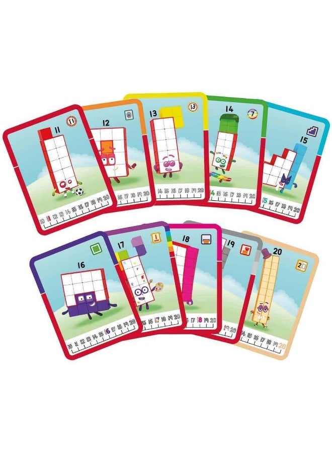 Learning Resources Learning Resources MathLink Cubes Numberblocks 11-20 Activity Set  - Image 2