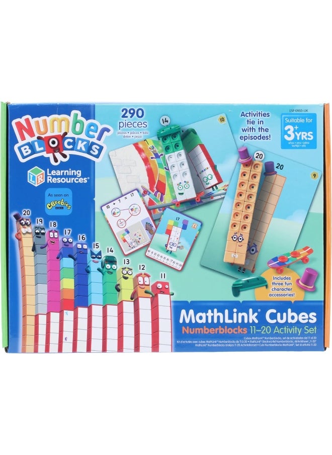 Mathlink Cubes Numberblocks 11-20 Activity Set, 30 Numberblocks Activities Linked To Tv Episodes, 155 Numberblocks Mathlink Cubes & More, Ages 3+