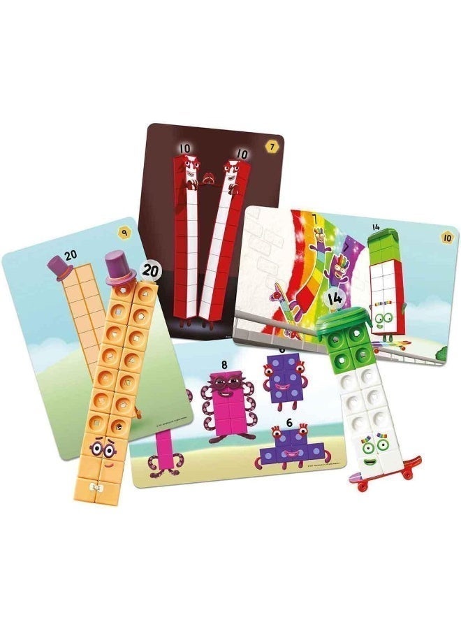 Learning Resources MathLink Cubes Numberblocks 21-30 Activity Set, 155-Piece, Ages 3+ - Image 5