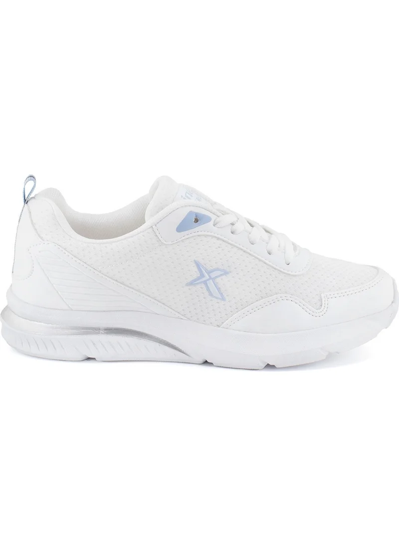 Kinetix Tempo White-Light Blue Daily Women's Sports Shoes