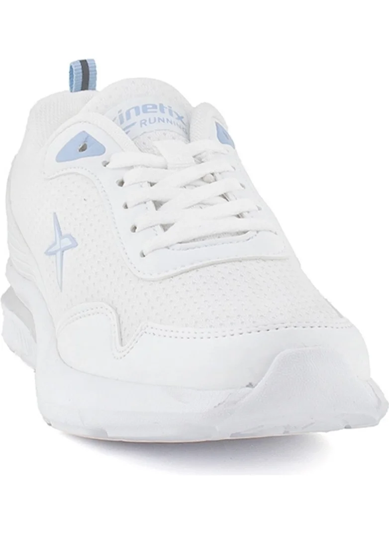 Kinetix Tempo White-Light Blue Daily Women's Sports Shoes