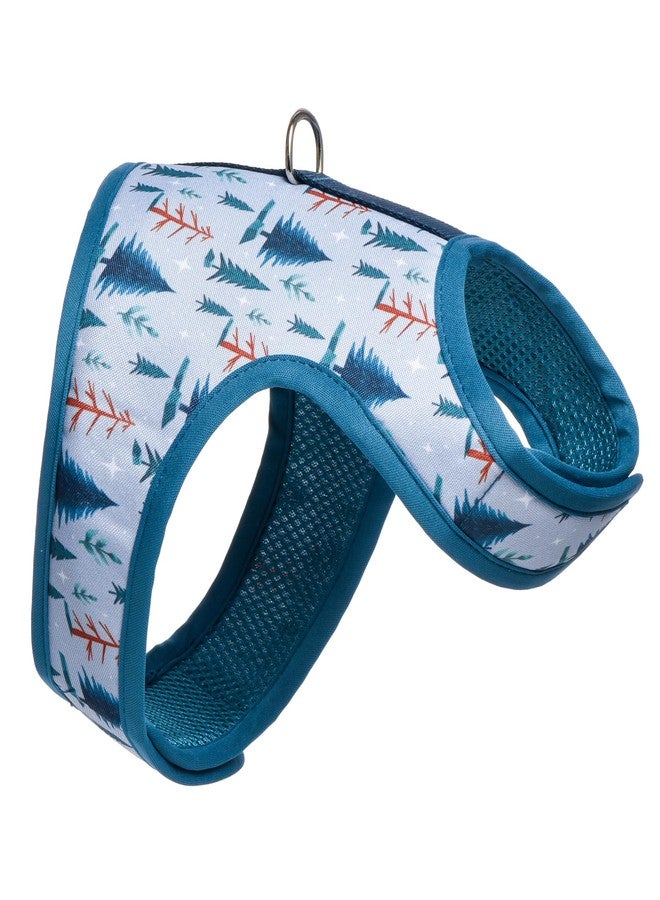 مايل هاي لايف سرج كلاب من مايل هاي لايف، سترة صدرية شبكية هوائية مزينة بالزهور للكلاب والقطط الصغيرة التي تزن 20 رطلاً، سهل الارتداء، مزود بمشابك سهلة التعديل حول الرقبة والصدر (لون رمادي، مقاس صغير، محيط الصدر 16-18 بوصة). - Image 1