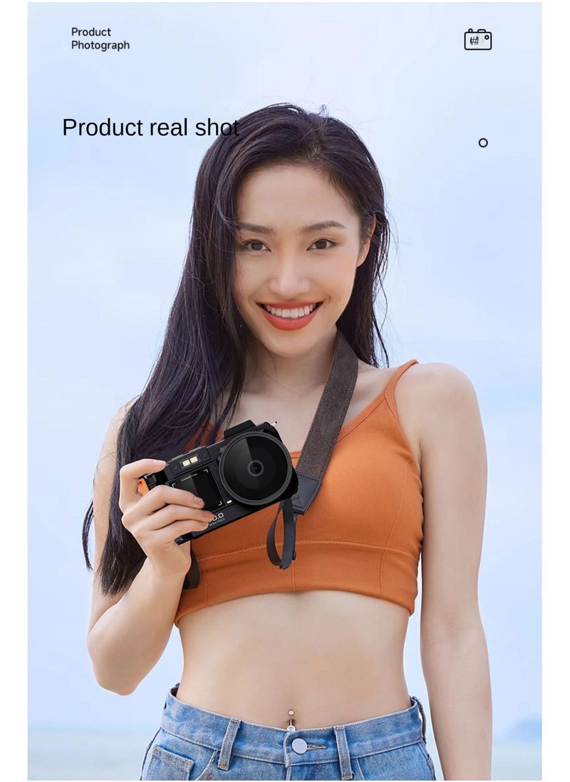 Gasin 4K HD 70MP DSLR Digital Camera + Filter + Wide-Angle Lens | Mirrorless Camera for Beginners | Stylish Photography Equipment  - Image 4