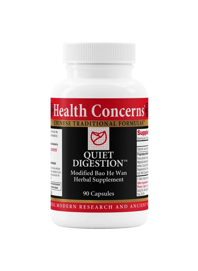Health Concerns Quiet Digestion Digestion Support 90 Capsules  - Image 1