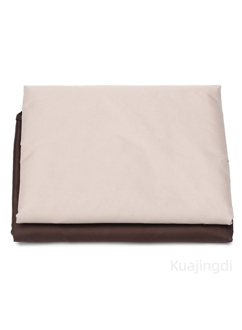 Kuajingdi Patio Waterproof Furniture Covers, Outdoor Lawn Dust Windproof Rain Sofa Table Chair Rounded Protective Gear  - Image 3