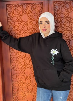 Quilted cotton sweatshirt