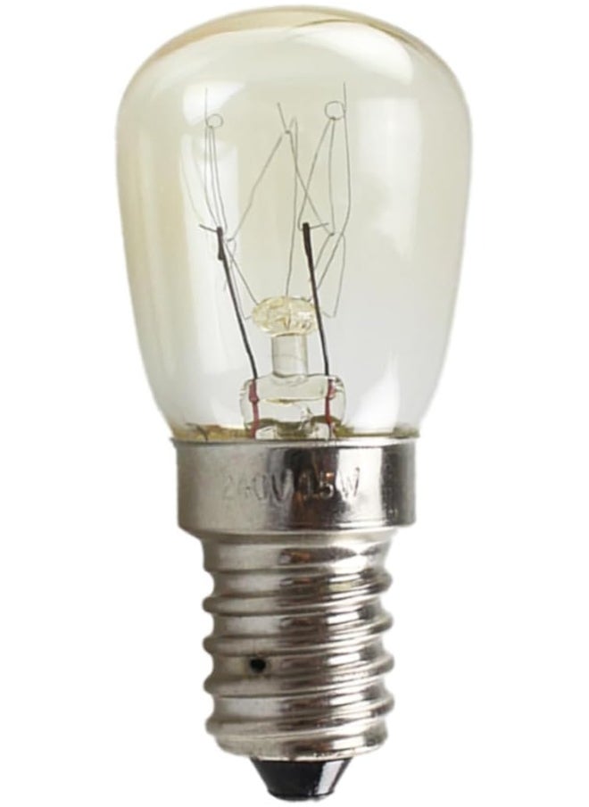 melfi Melfi E14 Thread 15w Yellow Bulb – Energy Efficient Small Edison Screw For Himalayan Salt Lamps, Appliances, Sewing Machines, And Fridges  - Image 1