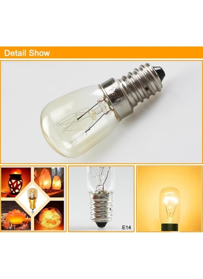 melfi Melfi E14 Thread 15w Yellow Bulb – Energy Efficient Small Edison Screw For Himalayan Salt Lamps, Appliances, Sewing Machines, And Fridges  - Image 5