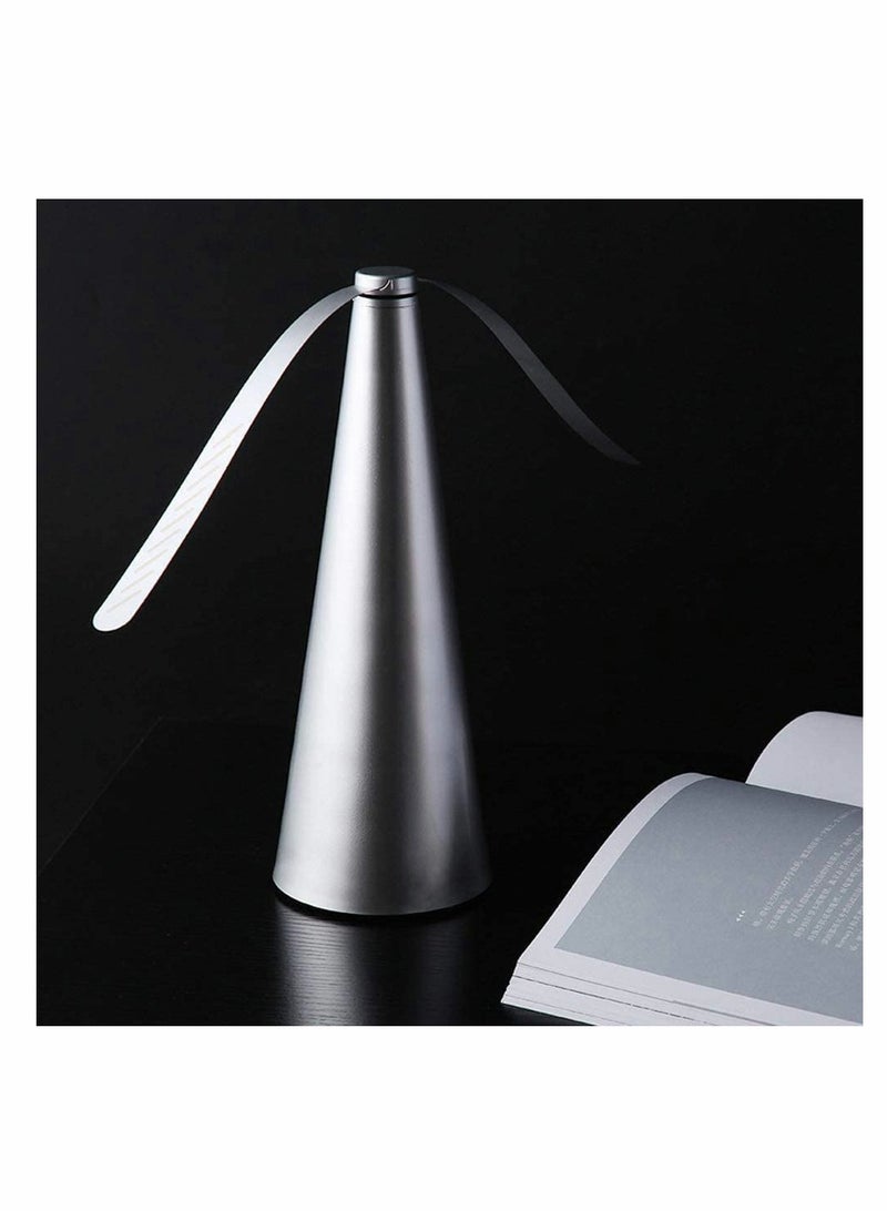 مروحة طاردة للذباب للداخل والخارج تبقي البعوض والذباب والحشرات بعيدًا عن الطعام التحكم الإلكتروني في الآفات مروحة طاردة للذباب المحمولة - Image 3