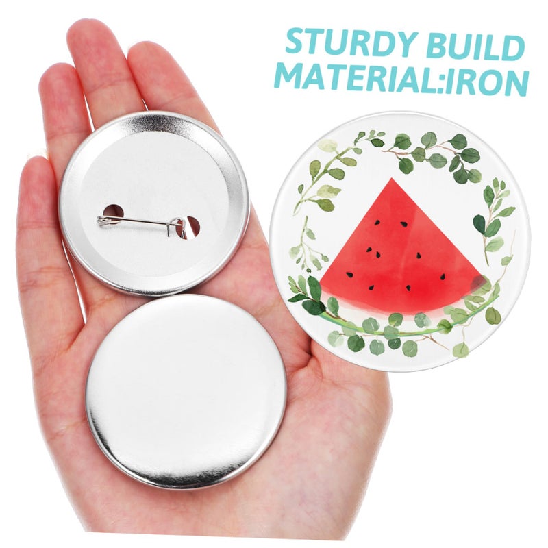 100 Sets Round Button Badge Making Kit With Shells And Protective Films For DIY Crafts - Image 4