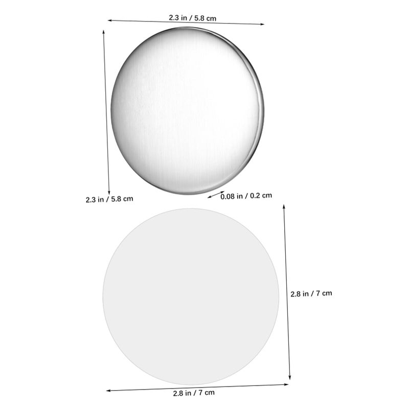 100 Sets Round Button Badge Making Kit With Shells And Protective Films For DIY Crafts - Image 3