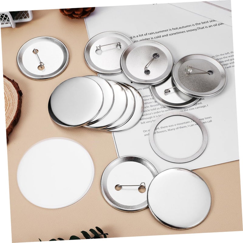 100 Sets Round Button Badge Making Kit With Shells And Protective Films For DIY Crafts - Image 5