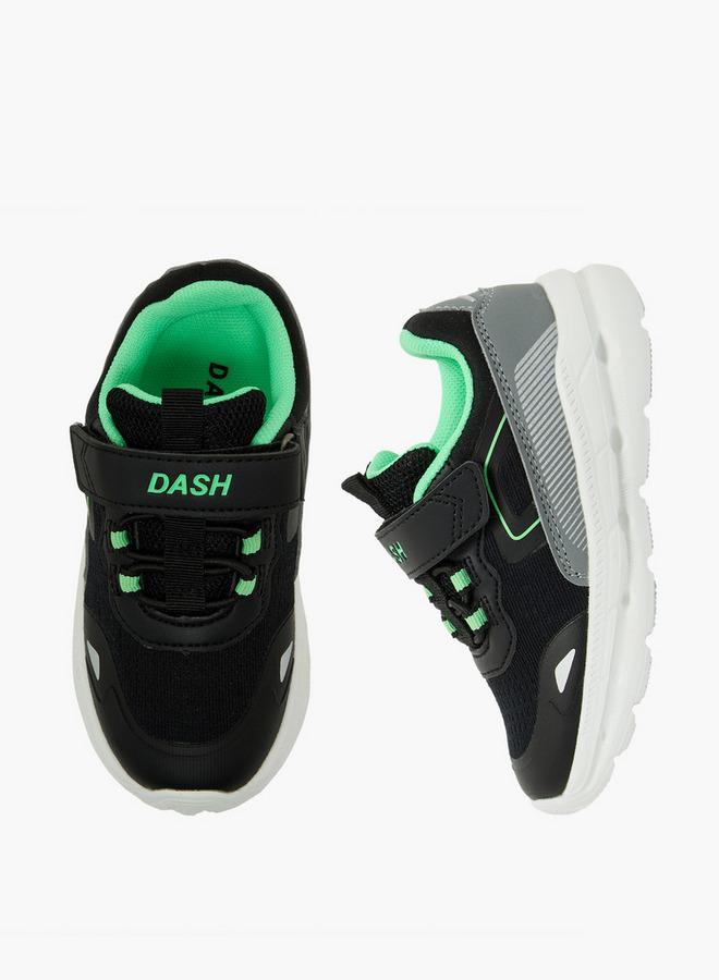 Dash Boys Hook & Loop School Sports Shoes - Image 3