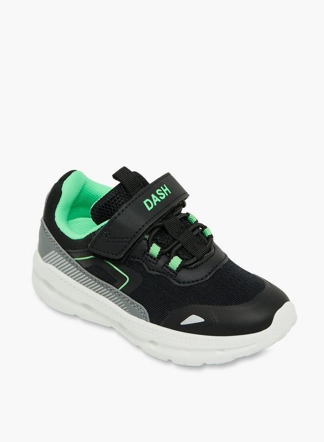 Dash Boys Hook & Loop School Sports Shoes - Image 2