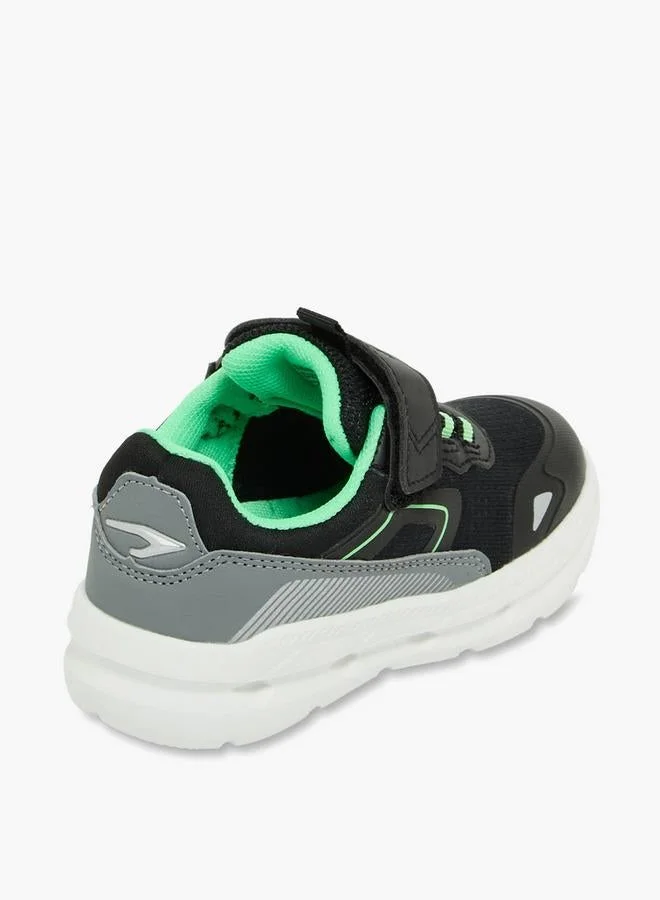 Dash BLACK Boys Hook & Loop School Sports Shoes for Men | Best Price UAE