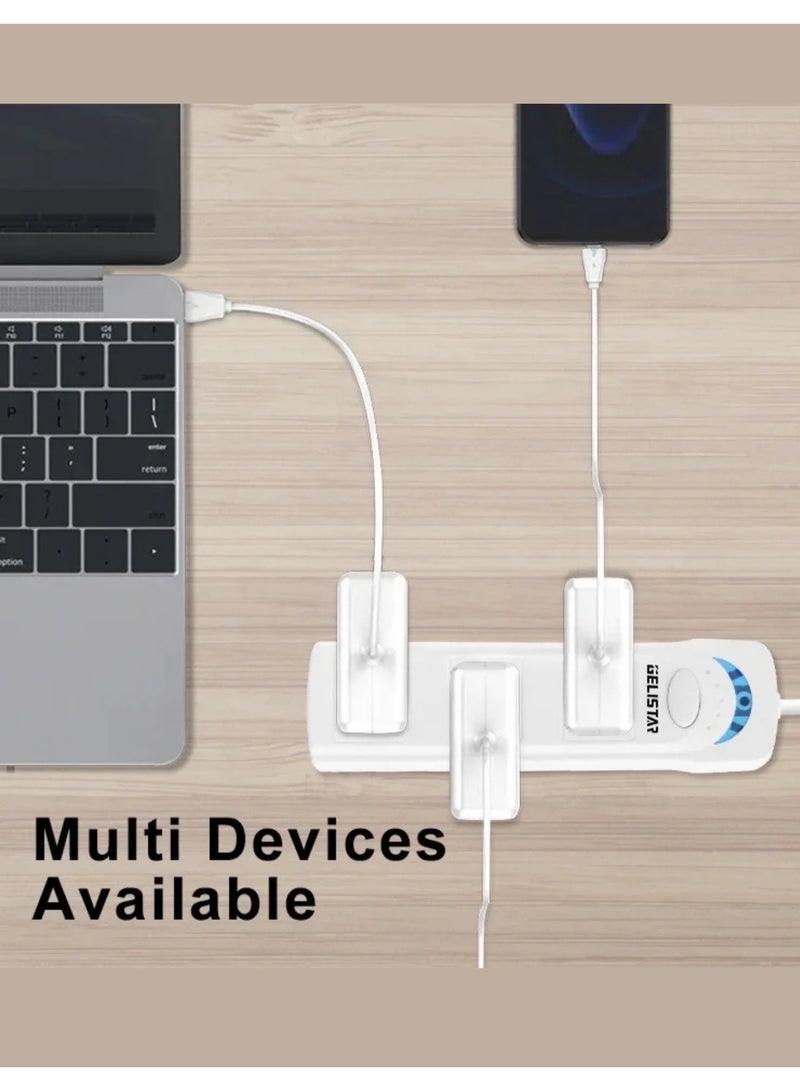 Best Power Extension Socket – 3 Universal Outlets, 1700W High Power, Flame-Retardant Body, Built-In Power Switch, Child Safety Shutter – Model BT-5203-3 - Image 5