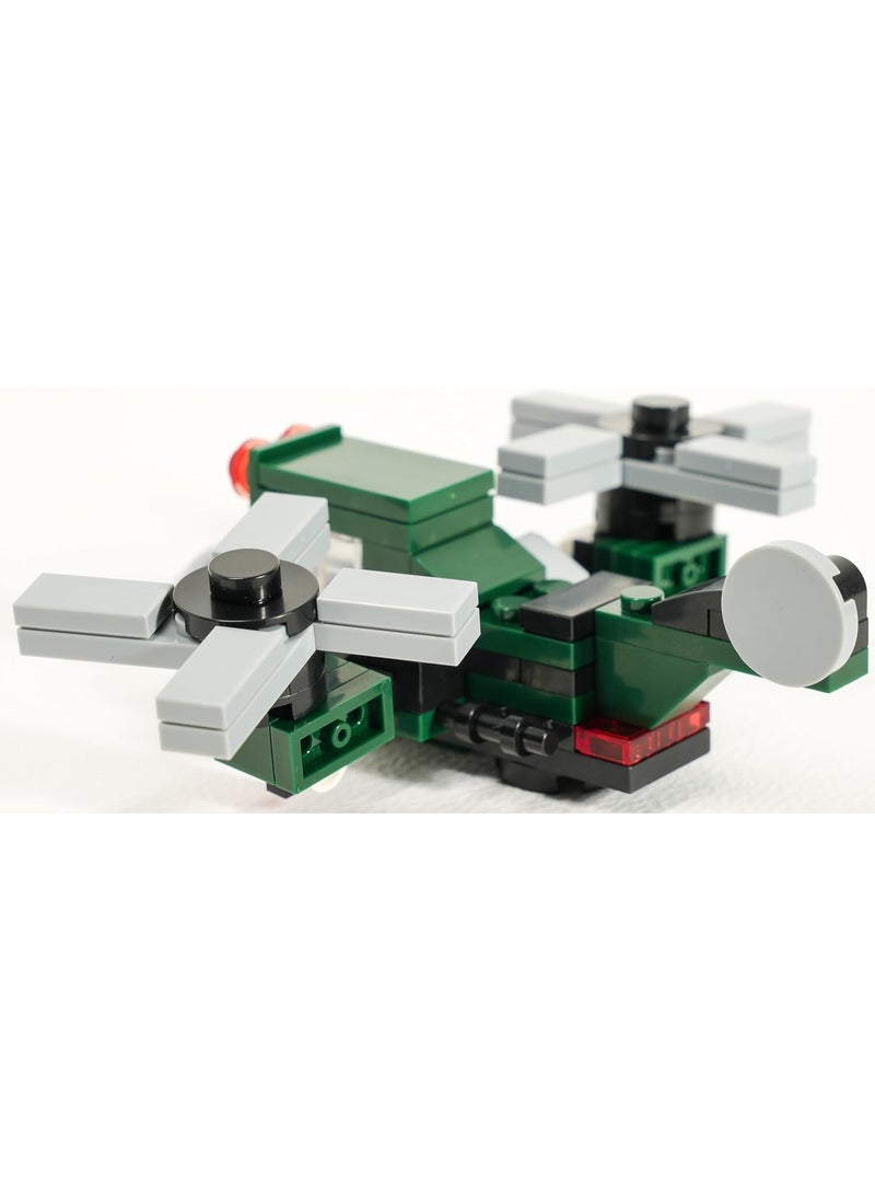 Blocky Blocks Building bricks toy with jelly beans candy (02 Helicopter)  - Image 2