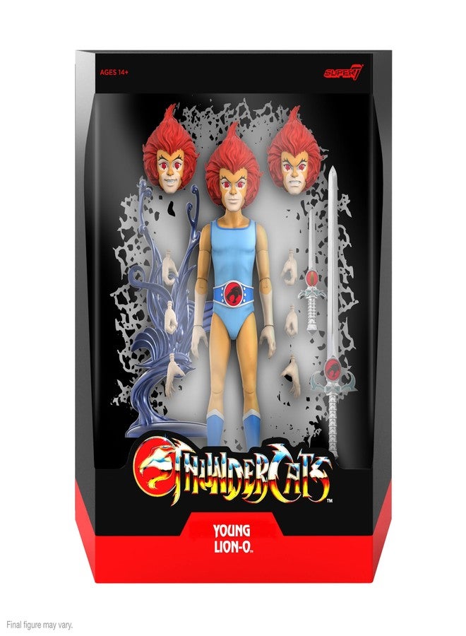 Super7 ULTIMATES! Thundercats Young Lion-O - 7" Thundercats Action Figure with Accessories Classic Cartoon Collectibles and Retro Toys - Image 1