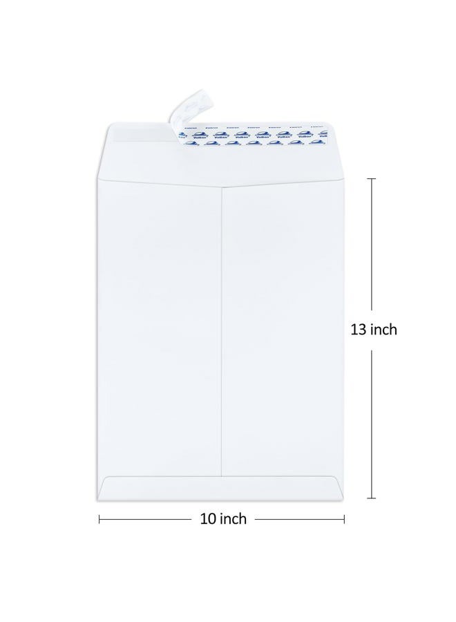 ValBox 10x13 Self Seal Catalog Envelopes 150 Packs Large White Envelopes with Peel and Seal Flap for Mailing, Organizing and Storage - Image 2