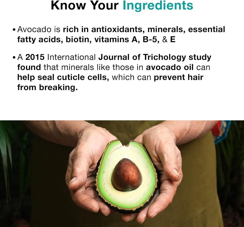 Soulflower Avocado Carrier Oil For Hair Growth, Face & Skin Care, Controls Acne, Moisturizing Scalp - 100% Pure, Organic, Natural Cold Pressed Oil, 6.77 Fl Oz / 200 ml - Image 1