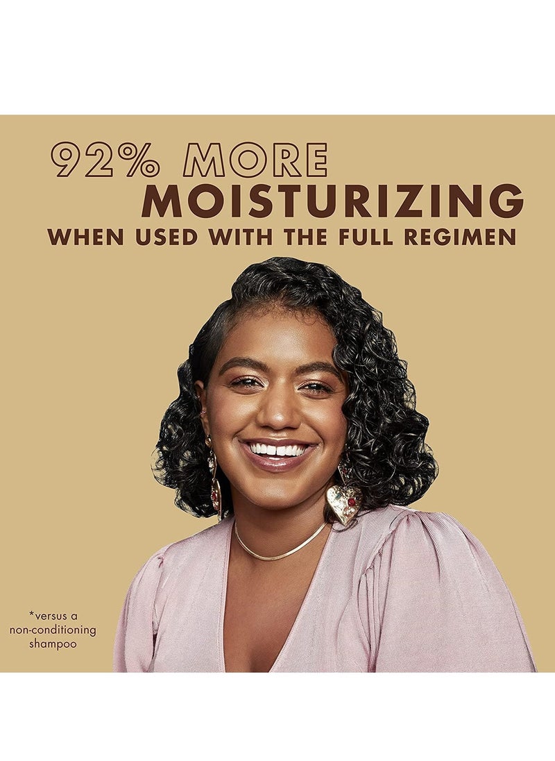 SheaMoister - SheaMoisture Raw Shea Butter Shampoo - Deep Moisture Shampoo for Curly Hair, Shampoo with Sea Kelp and Argan Oil, 13 oz EA (Pack of 4) - Image 1