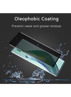 Generic Privacy Screen Protector for Honor Magic5 Lite/Honor X9a, Privacy Tempered Glass, Privacy Screen Film, [Case Friendly] [9H Hardness] [Anti-scratch] Anti-spy Tempered Glass Film for Honor X9a  - Image 2