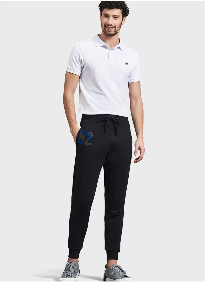 bhpoloclub Logo Drawstring Sweatpants