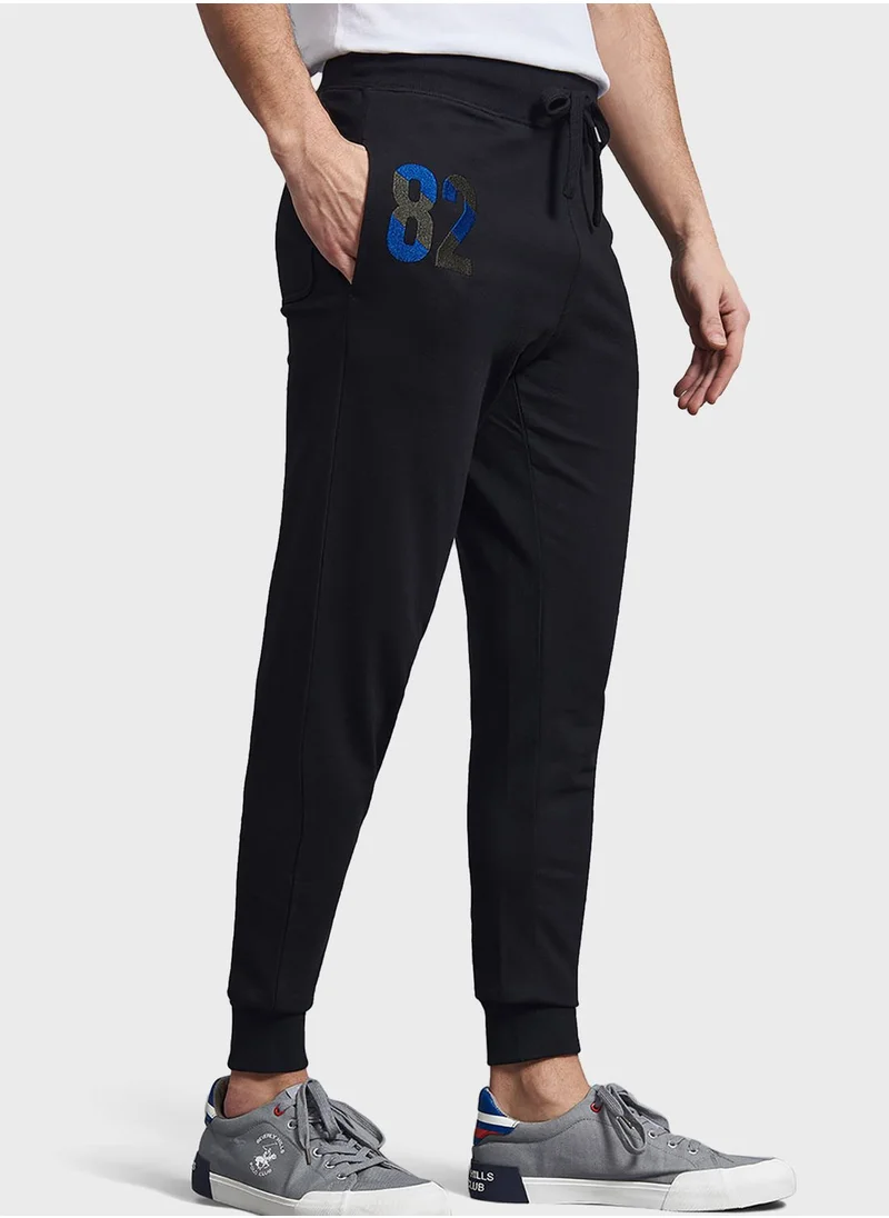 bhpoloclub Logo Drawstring Sweatpants