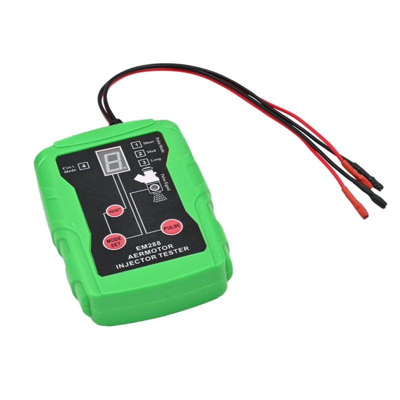 Fuel Injector Tester 12V Dual Port 8 Pulse Modes - Universal Compatibility Clear LCD Display Safety Protection Fuel Injector Cleaner for Automotive Car Maintenance Garage Use - Image 5