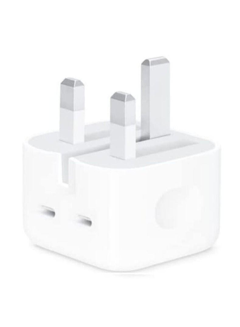 إن تك NTECH 35W USB C Plug شاحن سريع ، شاحن جداري مزدوج USB C Port PD 3.0 متوافق مع iPhone 13/13 Pro / 13 Pro Max / 12/11 / SE 3 ، iPad Pro Air Pods Pro ، Apple / Watch إلخ ، - Image 1