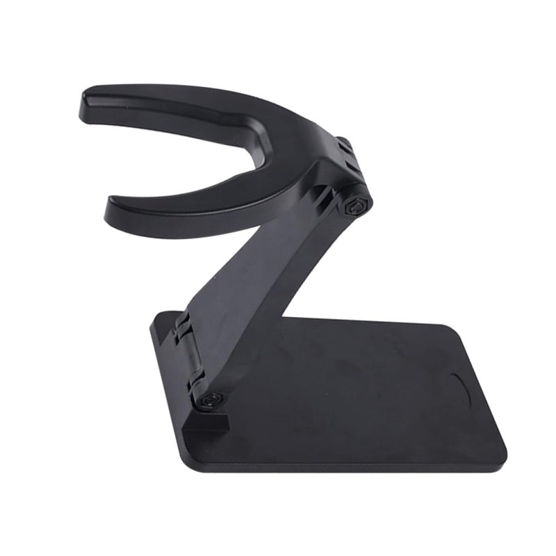 Adjustable Foldable Barcode Scanner Stand Black Portable Desktop Holder Multi Angle Stable Support - Image 2
