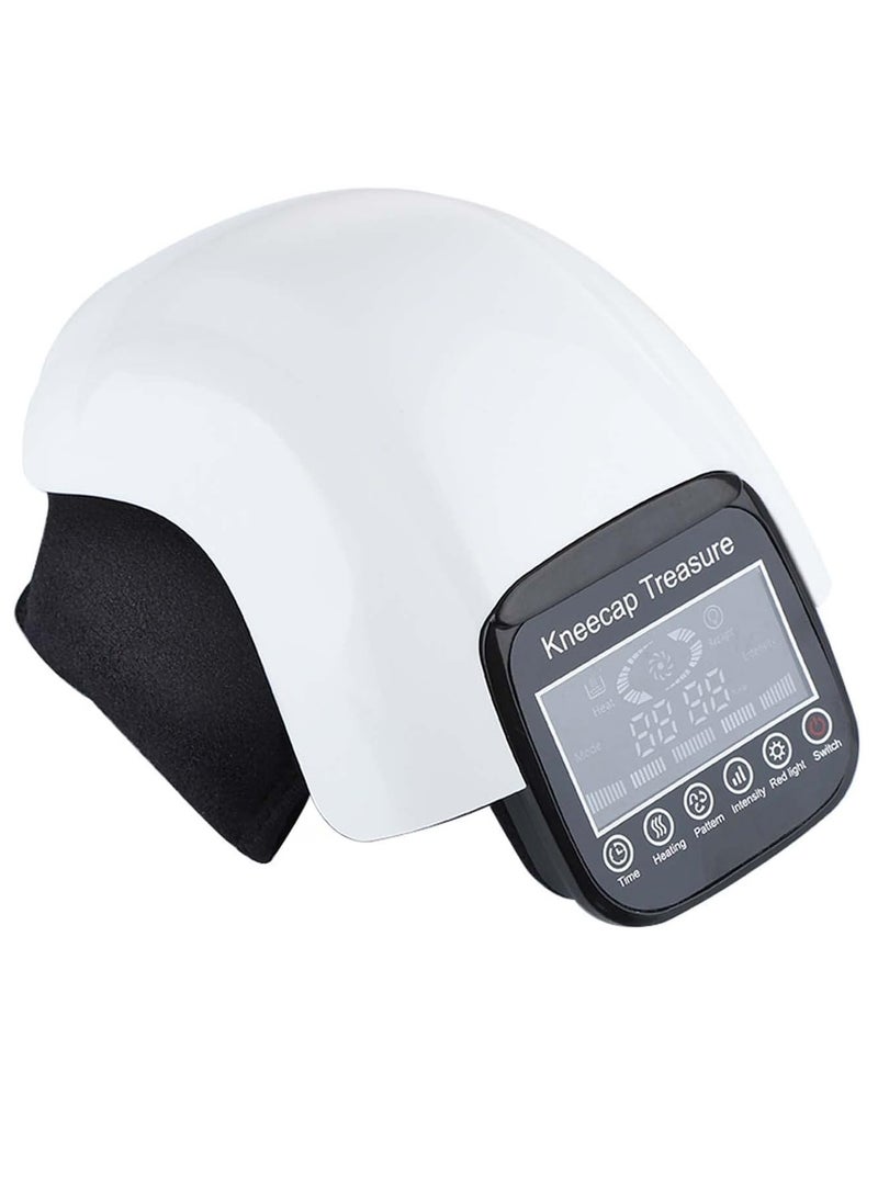 Mi VAZA Wireless Knee Massager, Electric Heating Knee Massager, Infrared Heating Knee Pads With LCD Display, Air Pressure And Vibration Knee Pain Relief Device For Swelling Stiff Joints, And Muscles Injuries - Image 1
