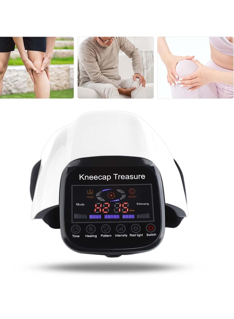 Mi VAZA Wireless Knee Massager, Electric Heating Knee Massager, Infrared Heating Knee Pads With LCD Display, Air Pressure And Vibration Knee Pain Relief Device For Swelling Stiff Joints, And Muscles Injuries - Image 5