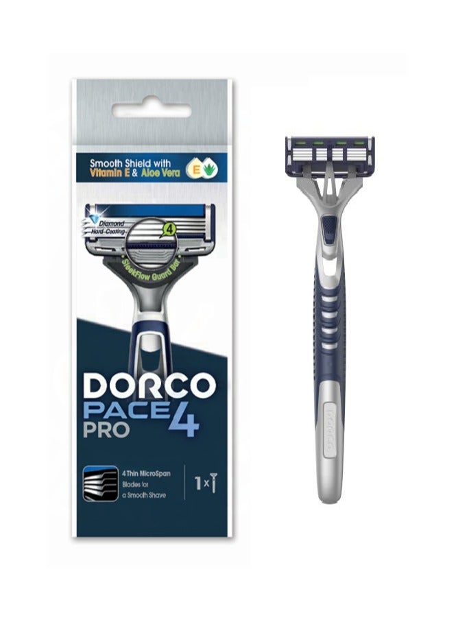 DORCO Pace4 Pro Portable Disposable 4Blades For a Smoth Shave - Image 1