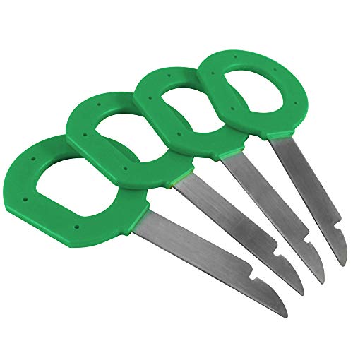 ATLIN Radio Removal Tool Set for Volkswagen, Audi, and Mercedes Vehicles - 4 Pack - Image 1