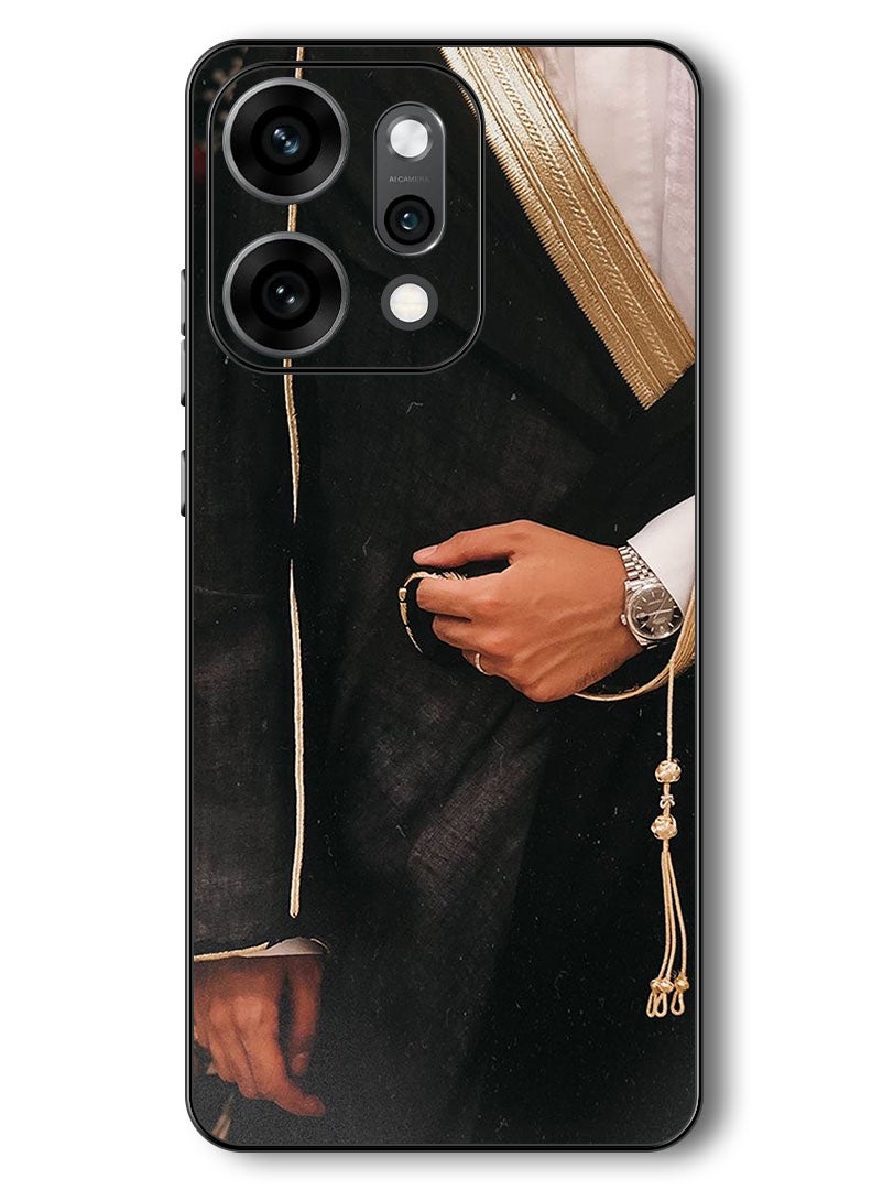 Theodor Case Compatible with Oppo Reno 14 Pro 6.83 Inch Protection Shockproof Bumper Cover Arab Style - Image 1