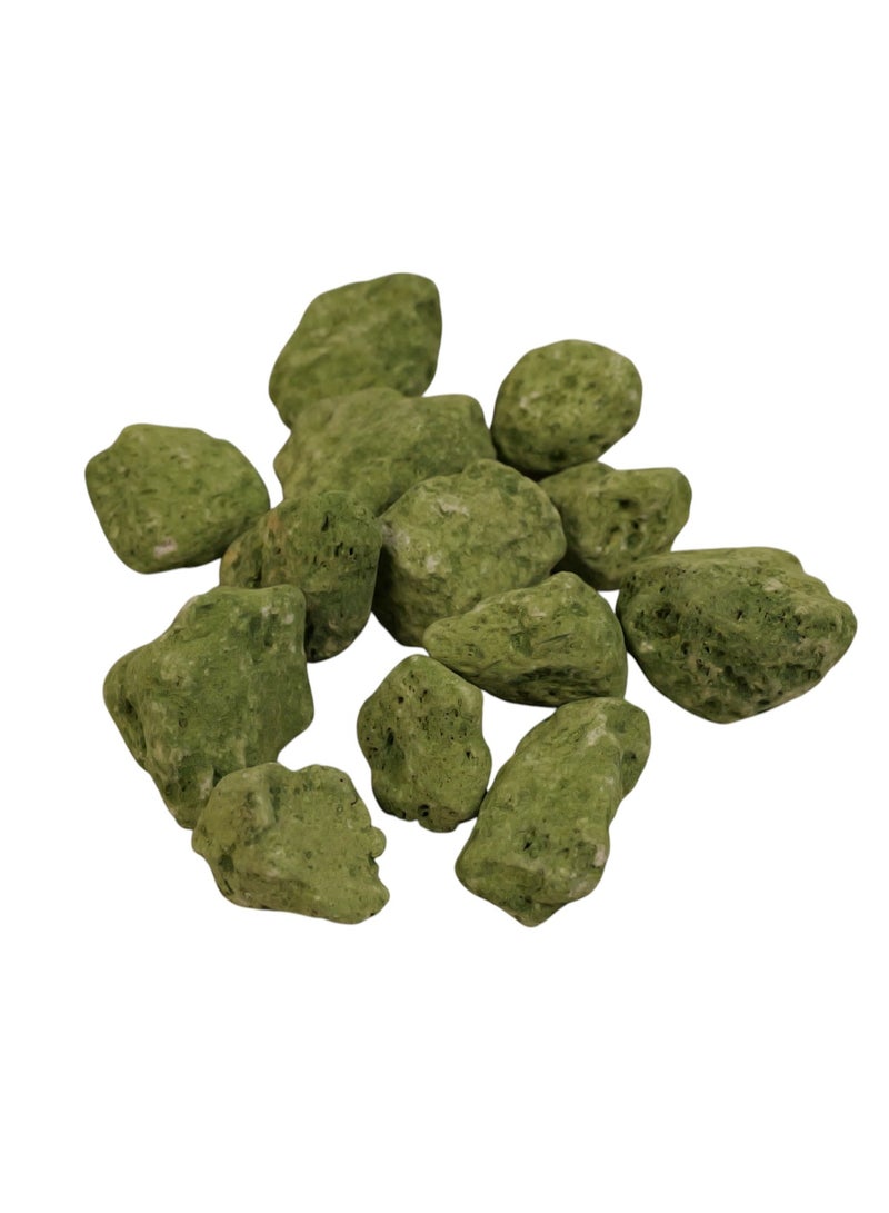 Generic Decorative River Rocks Collection, Natural Stone Pebbles Green - Image 3