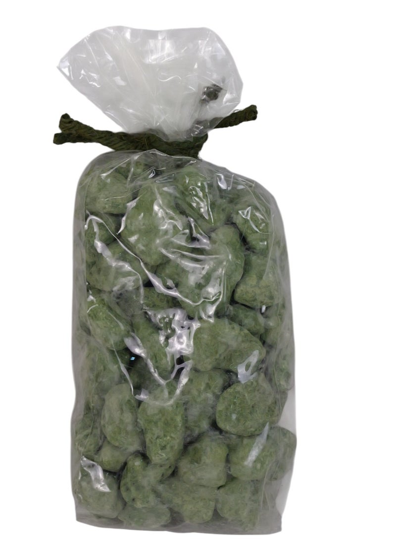 Generic Decorative River Rocks Collection, Natural Stone Pebbles Green - Image 4