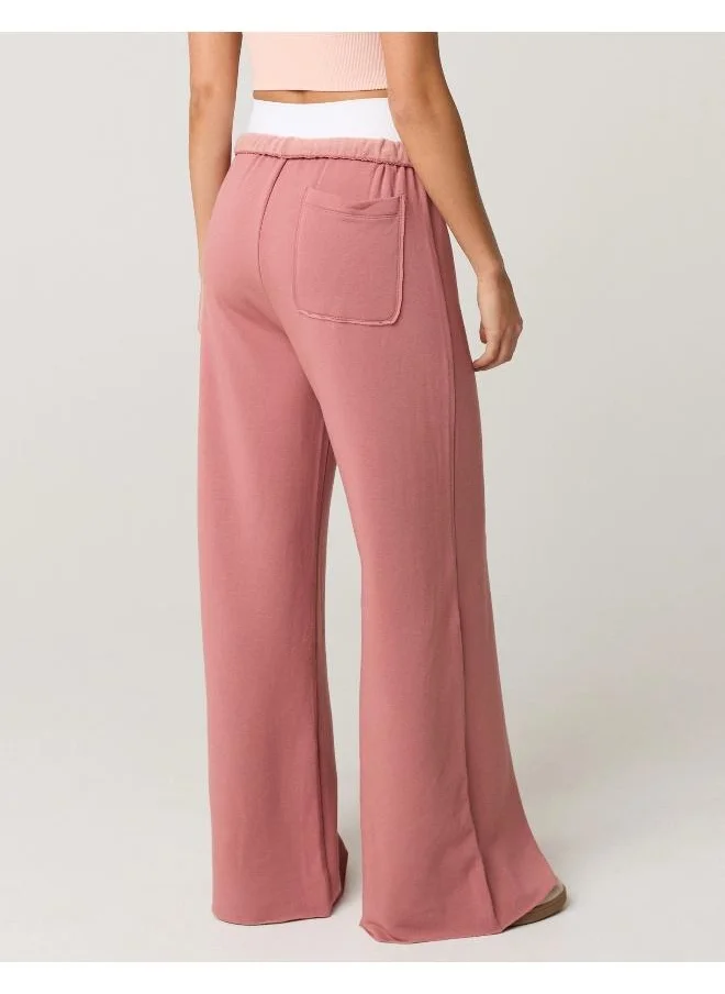Aerie Wide Leg High Waist Pants