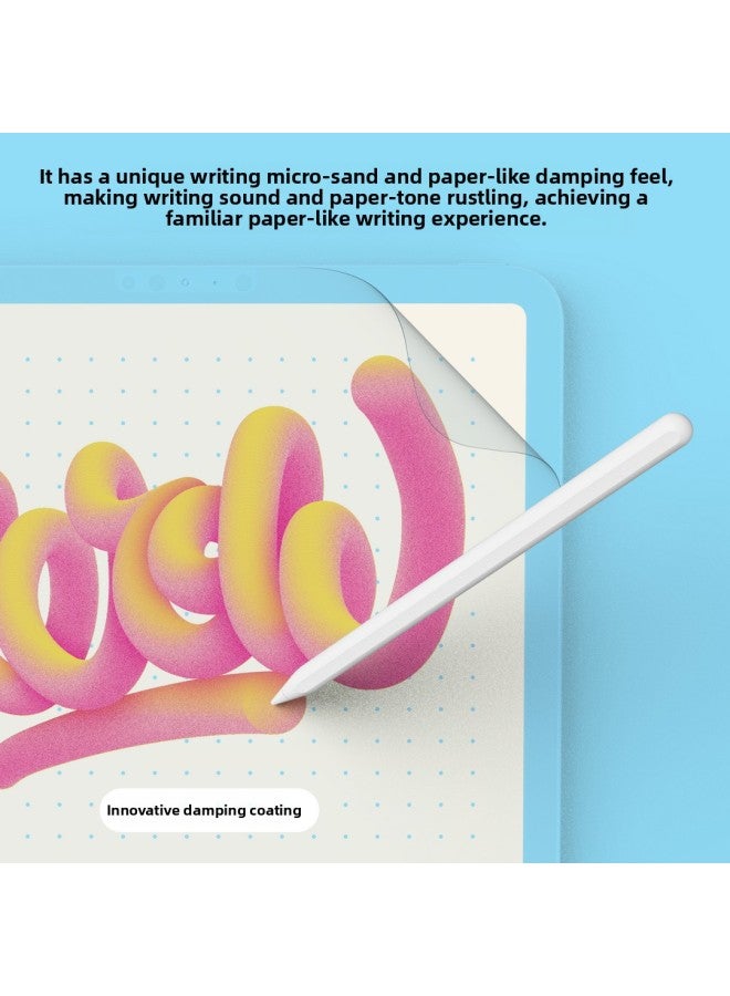 Paper-sensitive Soft Light Film For Apple IPad For Huawei Tablet 3A Writing Paper Painting Eye Protection Film AR/AG/AF-Color:Paper-sensitive Soft Light Film♥Free Cleaning Cloth♥Test Film-Size:For H - Image 5